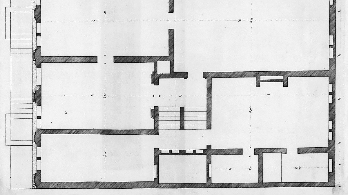 Grundriss eines Hauses