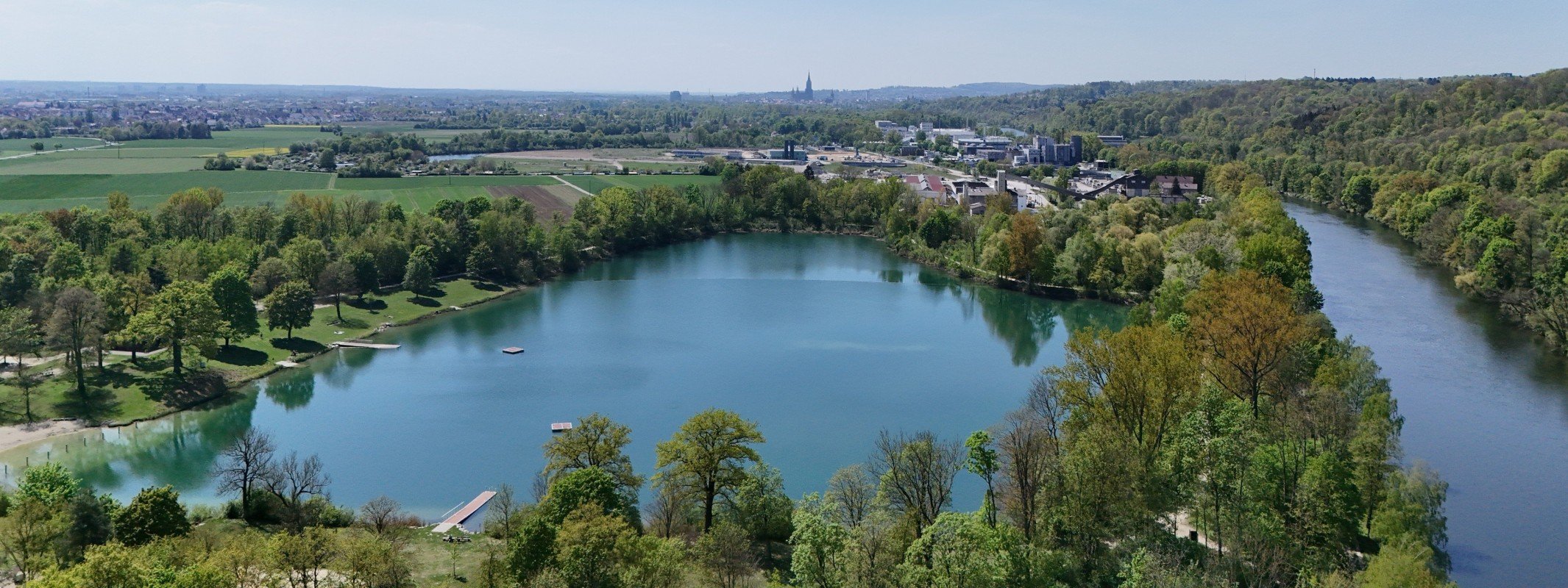 Immobilienmakler Pfuhl: Pfuhler See an der Donau