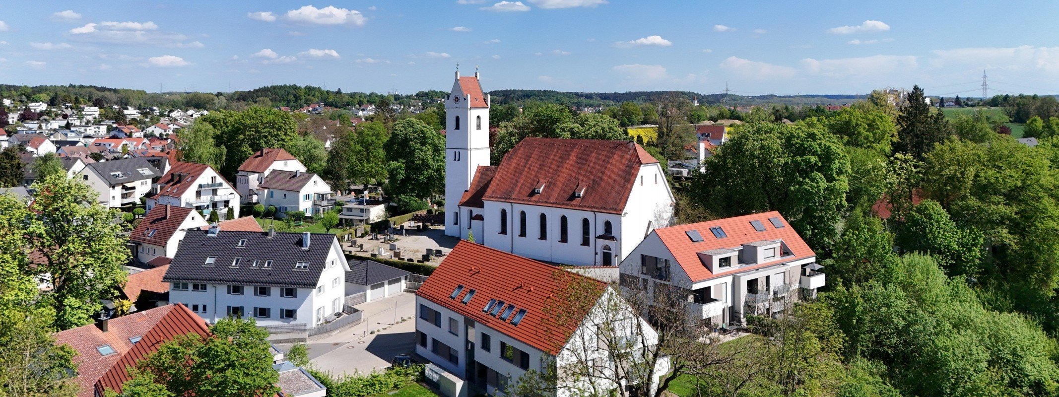 Senden an der Iller Immobilienmakler Senden: Senden an der Iller von oben