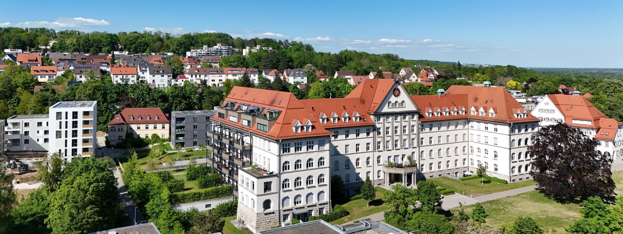 Immobilienbewertung Ulm: historische Gebäude am Ulmer Safranberg