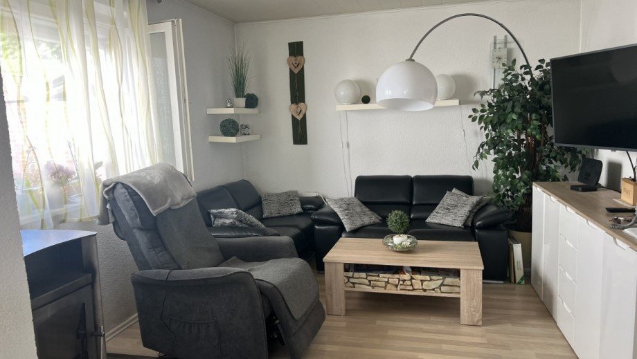 Wohnzimmer Doppelhaush�lfte Illerkirchberg