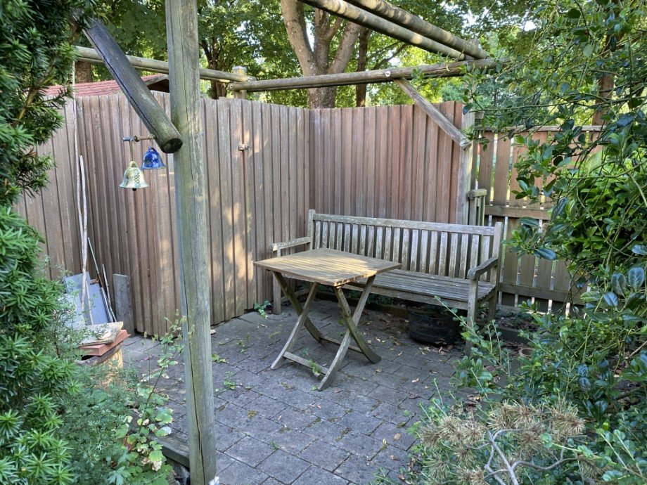 Freisitz im Garten Haus Augsburg