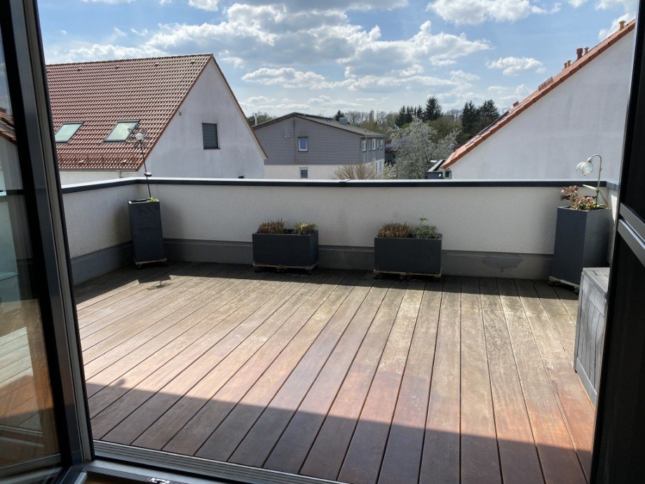 Balkon im S�dwesten Wohnung Senden