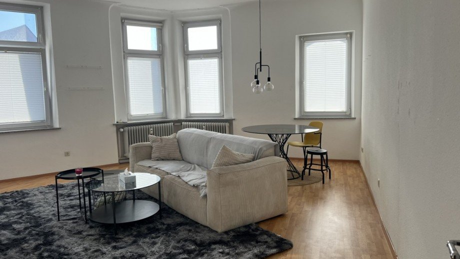 Wohnzimmer Etagenwohnung Ulm