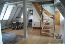Wohn- und Esszimmer (Bild 1) Besondere Wohnung in besonderer Lage - Ulmer Fischerviertel