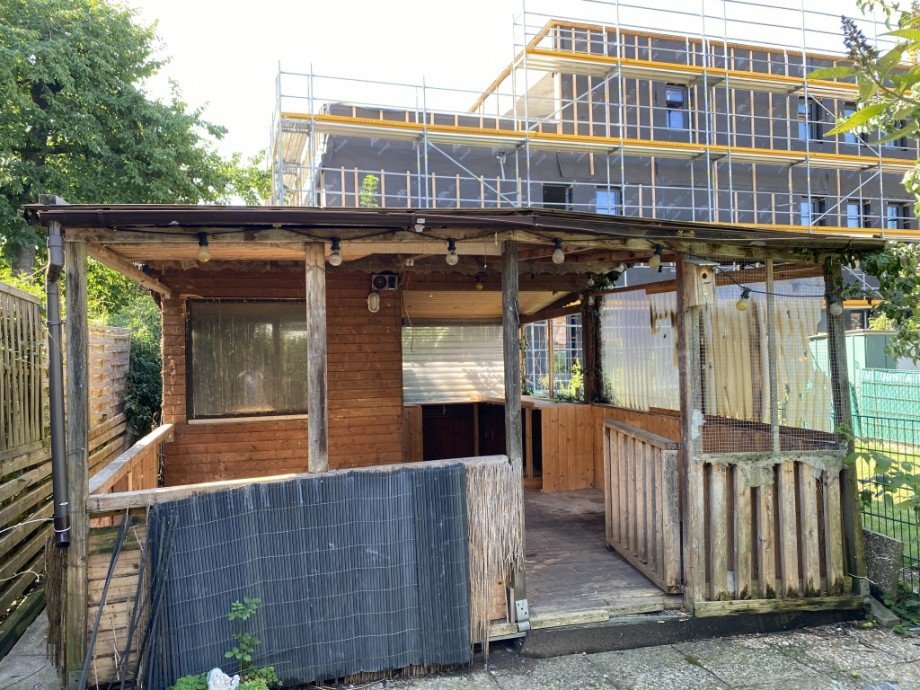 Gartenlaube Reihenmittelhaus Wei�enhorn