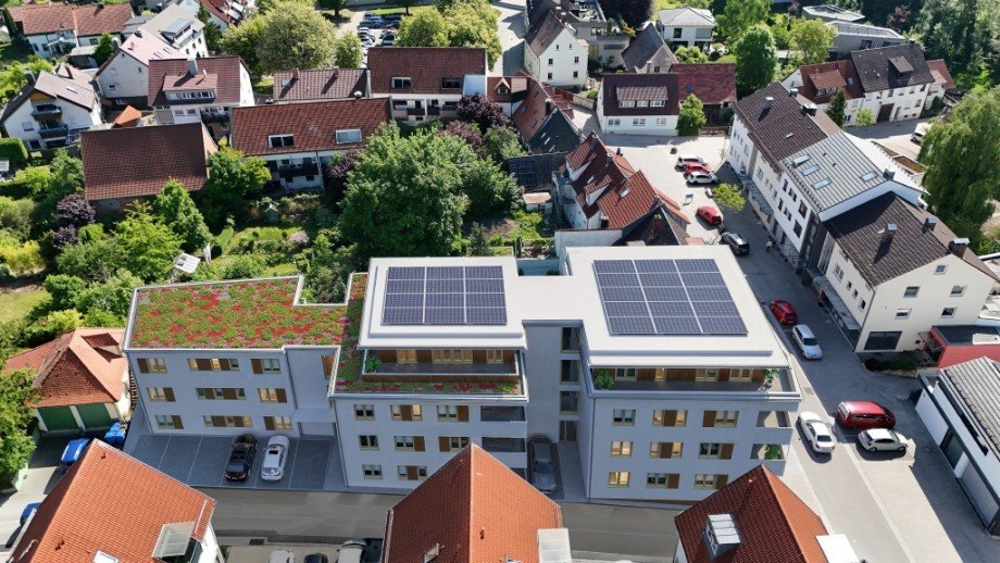 Geb�udeansicht Wohnung Langenau