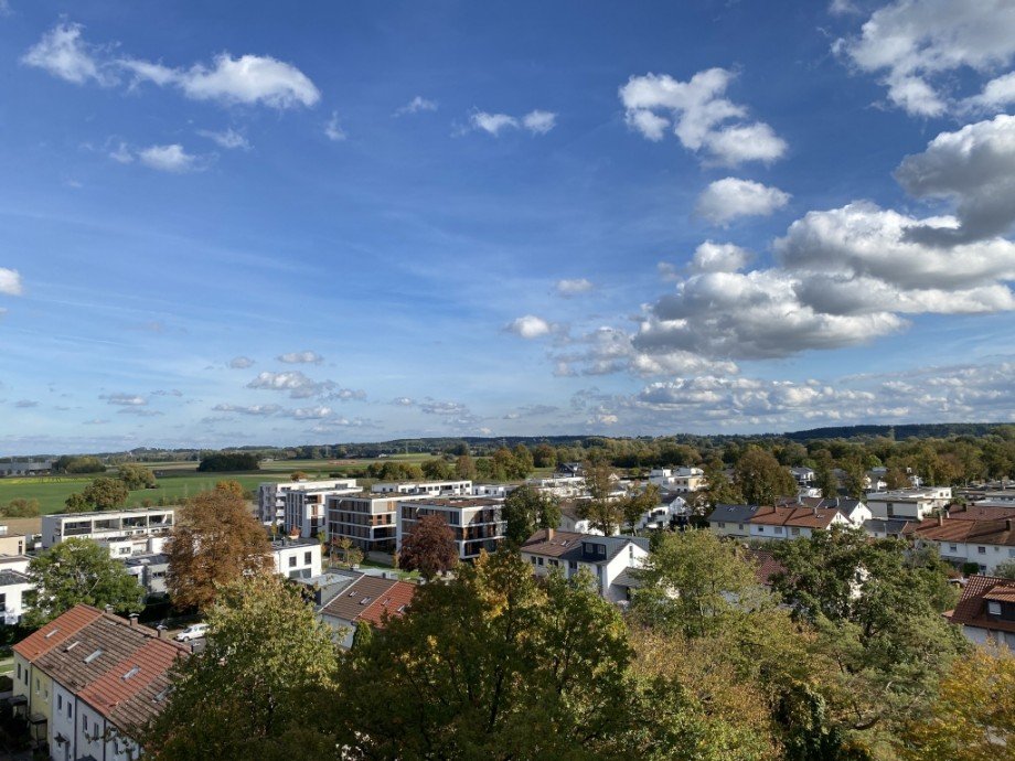 Blick aus der Wohnung Etagenwohnung Neu-Ulm