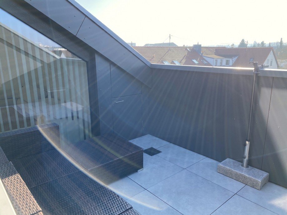 uneinsehbare Dachloggia im S�dwesten (Bild 1) Dachgeschosswohnung Senden