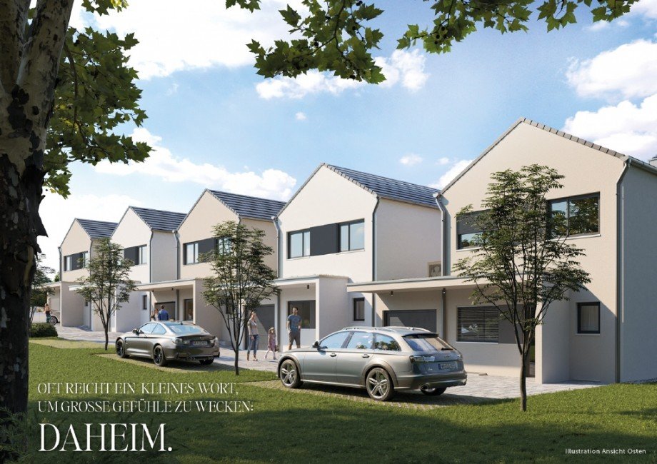 Illustration_Ansicht_Osten Einfamilienhaus Neu-Ulm
