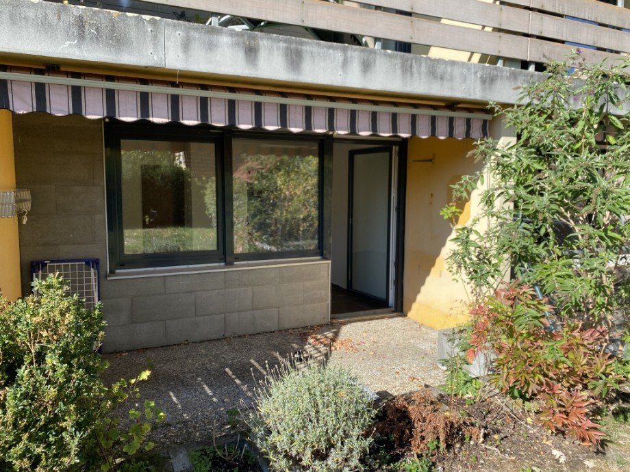 �berdachte Terrasse im S�den Erdgeschosswohnung Neu-Ulm