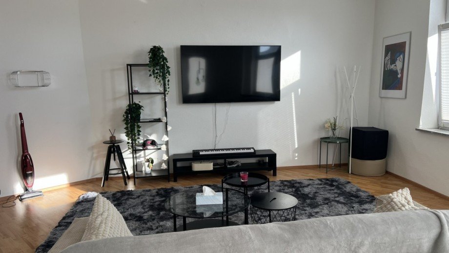 Wohnzimmer Etagenwohnung Ulm