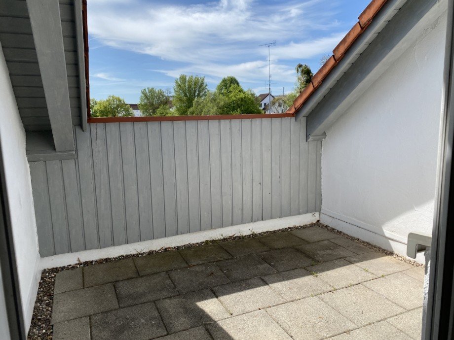 Loggia im S�den Wohnung Senden
