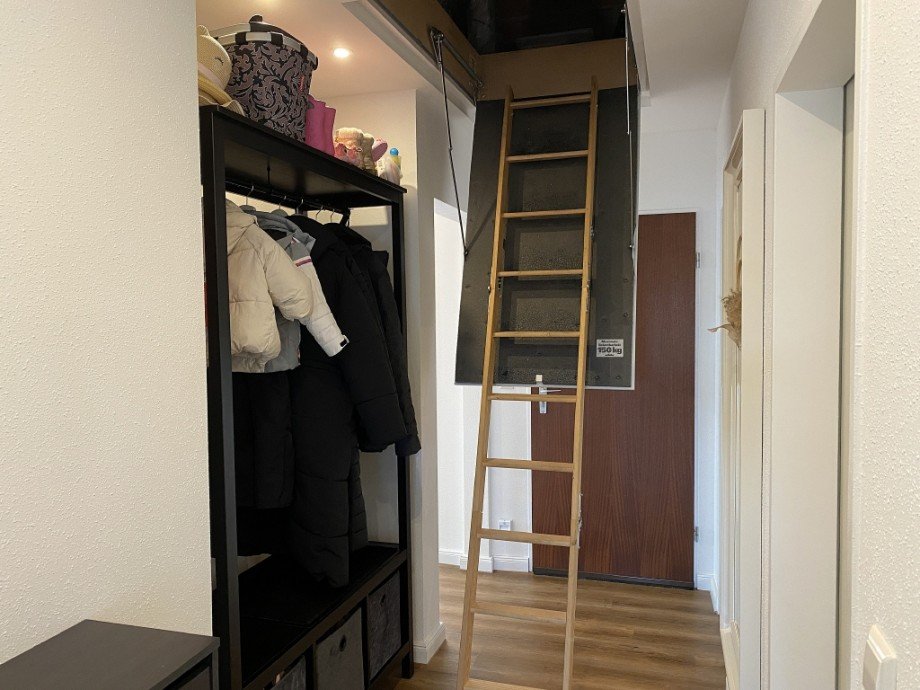 Zugang zum Dachspitz Dachgeschosswohnung Senden