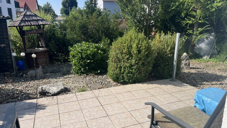 Terrasse Doppelhaush�lfte Illerkirchberg