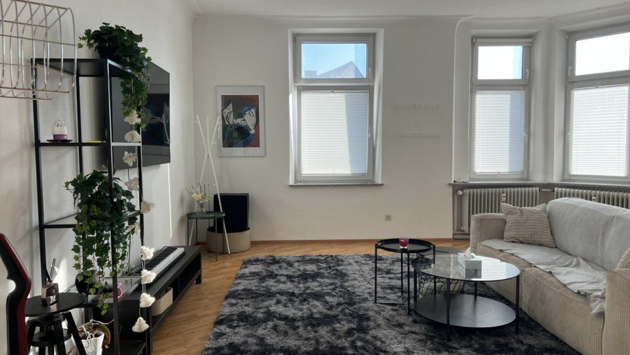 Wohnzimmer Etagenwohnung Ulm