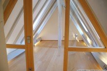 Arbeitszimmer im Dachspitz Besondere Wohnung in besonderer Lage - Ulmer Fischerviertel