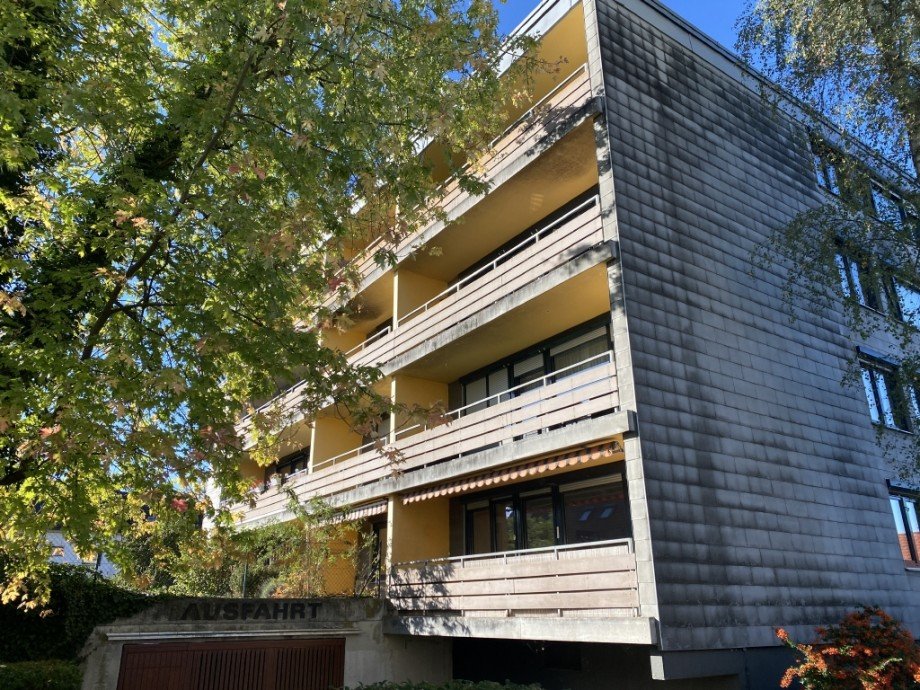 Geb�udeansicht S�dseite (Bild 2) Erdgeschosswohnung Neu-Ulm