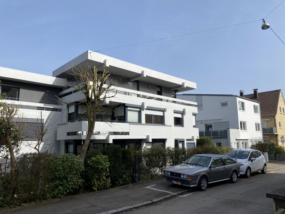 Geb�udeansicht S�dseite (Bild 2) Mehrfamilienhaus Ulm