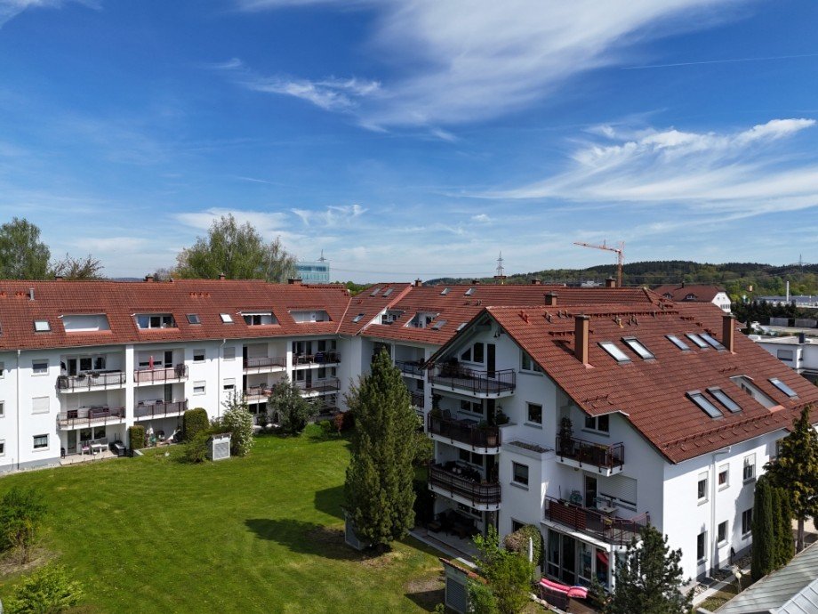 Lufbildaufnahme Westen Wohnung Senden