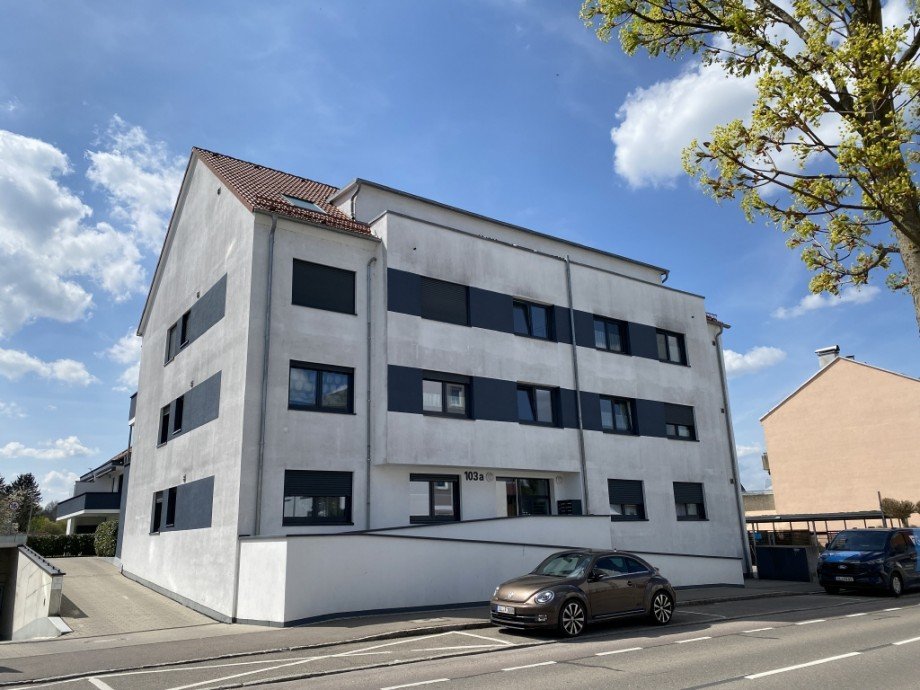 Geb�udeansicht (Stra�enseite) Wohnung Senden